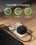 Belkin BoostCharge Compact USB-C Wall Charger 45W| Fast PD Wall Charging, for iOS and Android SmartPhones, Tablets, MacBook, UK Plug, Black