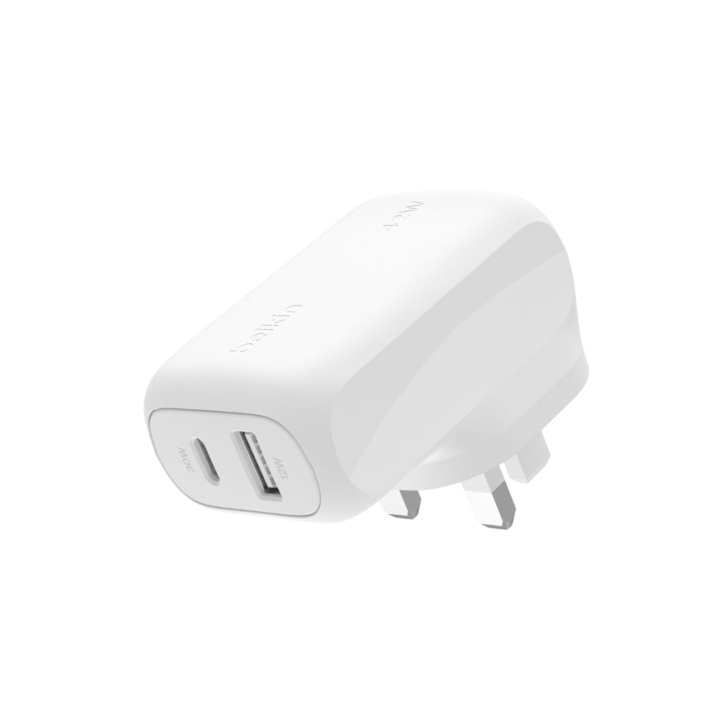 BELKIN Wall Charger 42W Pd 1X Usbc 1X Usb A White
