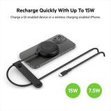 Belkin Magnetic Wireless Charger Pad 7.5W - MagSafe Compatible, Safe and Secure, for Apple iPhone 12 Mini, iPhone 12, iPhone 12 Pro, iPhone 12 Pro Max - Black