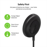 Belkin Magnetic Wireless Charger Pad 7.5W - MagSafe Compatible, Safe and Secure, for Apple iPhone 12 Mini, iPhone 12, iPhone 12 Pro, iPhone 12 Pro Max - Black