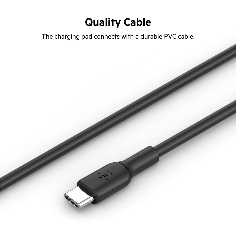 Belkin Magnetic Wireless Charger Pad 7.5W - MagSafe Compatible, Safe and Secure, for Apple iPhone 12 Mini, iPhone 12, iPhone 12 Pro, iPhone 12 Pro Max - Black