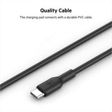 Belkin Magnetic Wireless Charger Pad 7.5W - MagSafe Compatible, Safe and Secure, for Apple iPhone 12 Mini, iPhone 12, iPhone 12 Pro, iPhone 12 Pro Max - Black