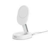 BELKIN Wireless Charger Qi2 Boost Charge Pro 15W Folding Pad Stand White