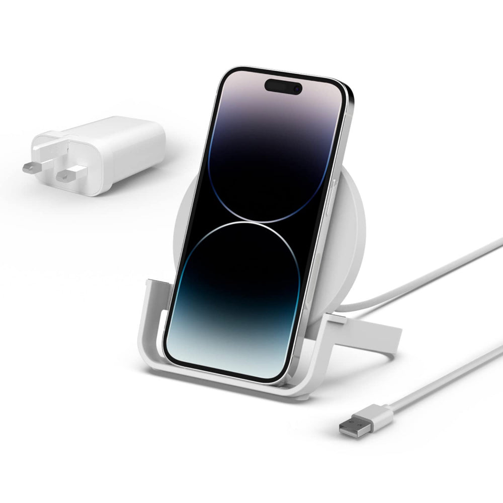 [OPEN BOX] BELKIN Boost Up Wireless Charging Stand 10W for Qi-enabled Devices - White