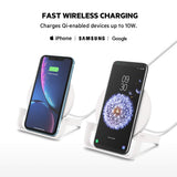 [OPEN BOX] BELKIN Boost Up Wireless Charging Stand 10W for Qi-enabled Devices - White