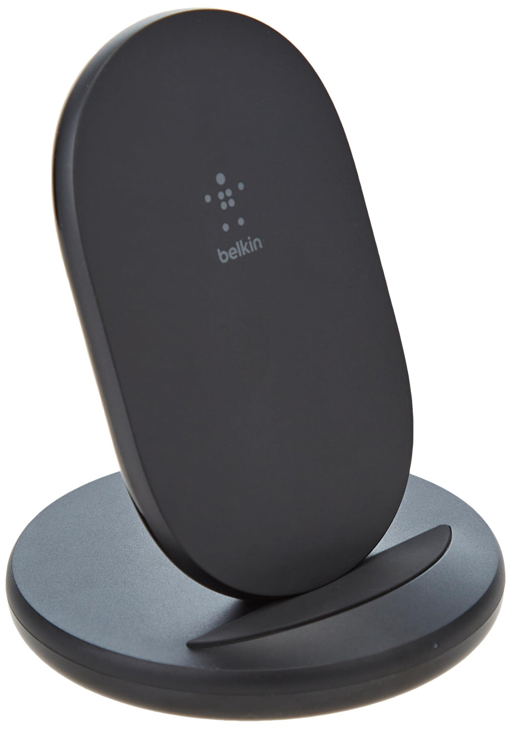 [OPEN BOX] BELKIN BoostCharge Wireless Charging Stand 15W (Qi Fast Wireless Charger for iPhone, Samsung, Pixel, more) - Black