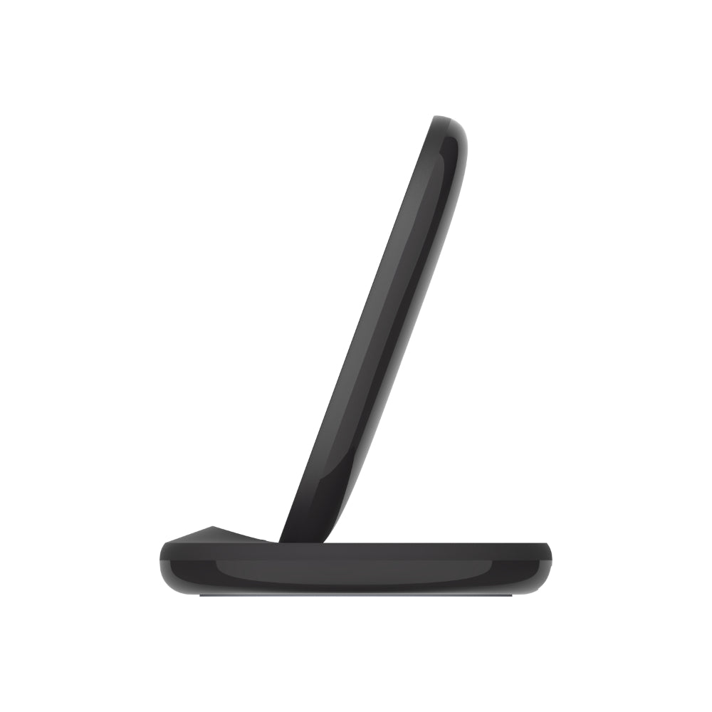 BELKIN BoostCharge Wireless Charging Stand 15W (Qi Fast Wireless Charger for iPhone, Samsung, Pixel, more) - Black