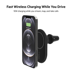 Belkin BoostCharge Magnetic Wireless Car Charger - view 6