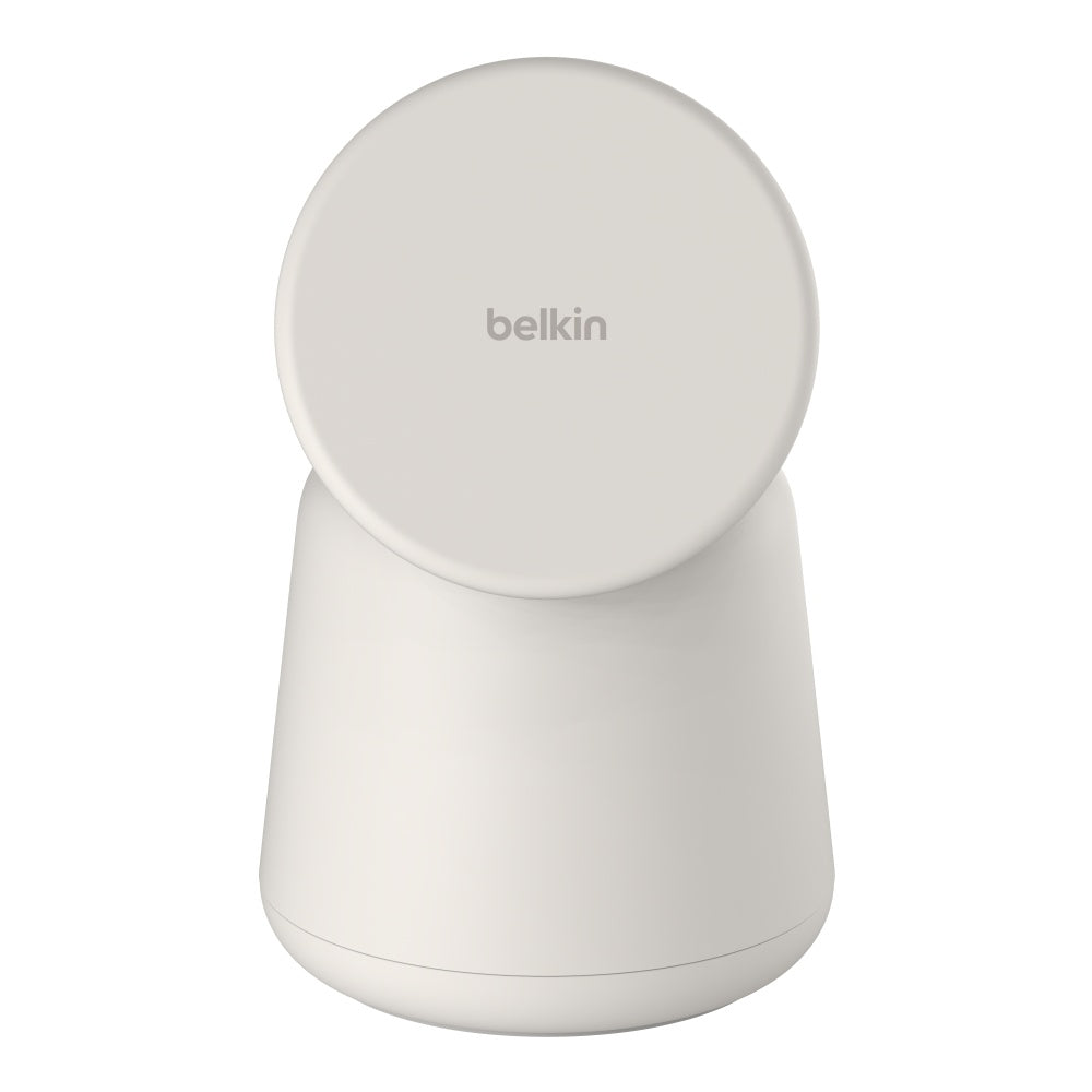 BELKIN BoostCharge Pro 2-In-1 Wireless Stand Fast Charger with 15W MagSafe - White