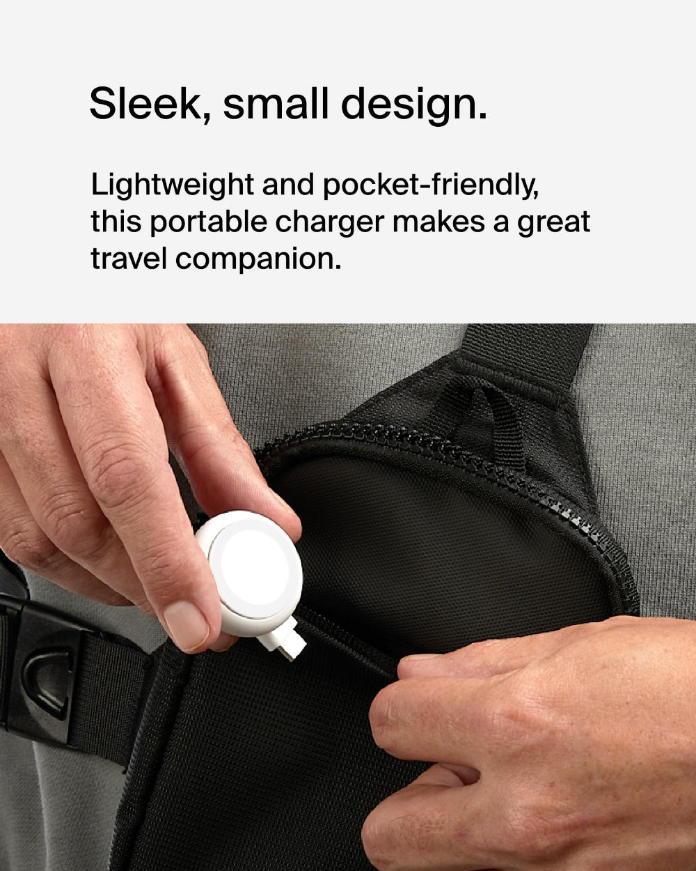 شاحن لاسلكي من بيلكين، محول لساعة أبل، منفذ USB-C، شحن سريع، أبيض