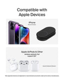 Belkin BoostCharge 2-in-1 Foldable Wireless Charger with Qi2 15W, Magnetic iPhone Charger, AirPods Charging Pad, USB-C Cable Included, Black
