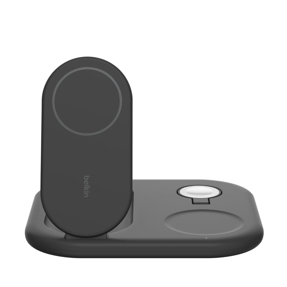 BELKIN Wireless Charger Qi2 3in1 Magnetic Foldable Charger - Black