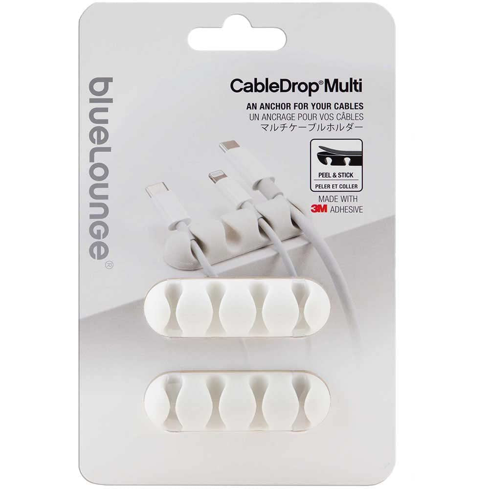 Bluelounge - CableDrop Multi White