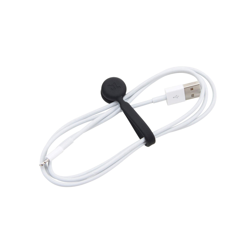 BlueLounge MAGWRAP Magnetic Cable Tie - Fastest Reusable Neodymium  Magnetic Cable Wrap, Works w/ Most Cables, Sticks to any Metal Suface, Silicone Material - Small (4.75" Length)