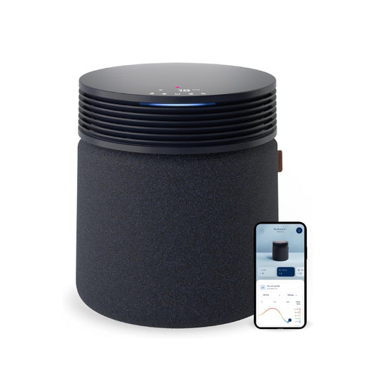 Blueair Signature Blue 4.0 Air Purifier for Extra Large Rooms, Cleans 3,412 sqft in 1 Hour, 7-Stage Filtration, 10x Odor Removal, HEPASilent for Virus, Pets, Dust, Smoke, Smart WiFi - Dark Blue
