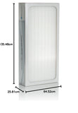 BLUEAIR Particle Filter| Replacement Filter for Classic 400 Series, Works w/ Classic 402, 403, 405, 410, 450E, 455EB, 480i, Removes 99.97% of Airborne Particles, 6-12 months of use - White - 1pc