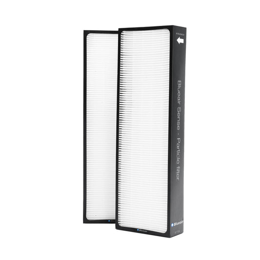 BLUEAIR Sense Particle Filter Set| Genuine High Efficiency Replacement Filter for Blueair Sense/Sense+ Air Purifiers, Filters Airborne Pollen, Dust, Pet Hairs, Cooking Odors, Gas - 2pcs