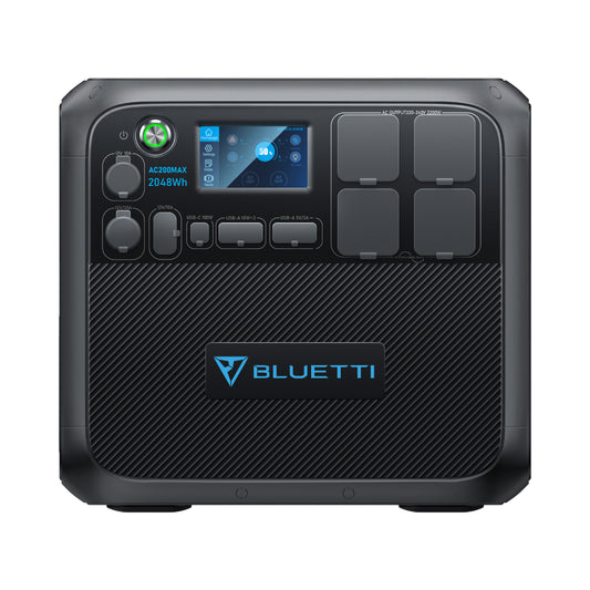 محطة طاقة قابلة للتوسيع BLUETTI AC200MAX | 2200 واط 2048 واط ساعة