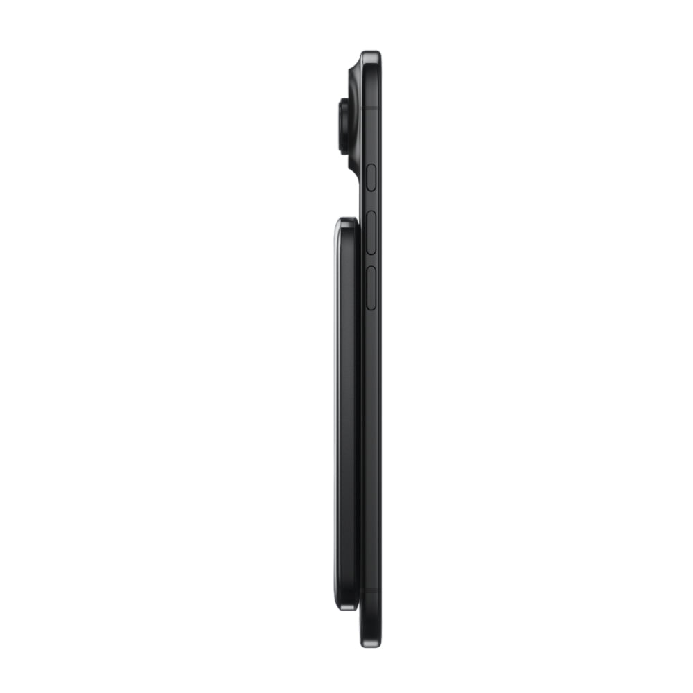 BMX SolidSafe™ Air 5K Magnetic Power Bank| Slim 6.8mm Semi-Solid Qi2, TSA Flight Approved, 15W/20W Wireless/Wired, USB-C Fast Charging, for iPhone 18/17/16/15 MagSafe Phones & Cases - Black