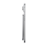 BMX SolidSafe™ Air 5K Magnetic Power Bank| Slim 6.8mm Semi-Solid Qi2, TSA Flight Approved, 15W/20W Wireless/Wired, USB-C Fast Charging, for iPhone 18/17/16/15 MagSafe Phones & Cases - Silver