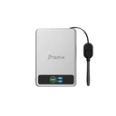 BMX SolidSafe™ 5K Magnetic Power Bank| Solid State Technology, Safe and Efficient, TSA Flight Approved, 15W/20W Wireless/Wired, USB-C Fast Charging, Info Display, Compact & Lightweight - Silver