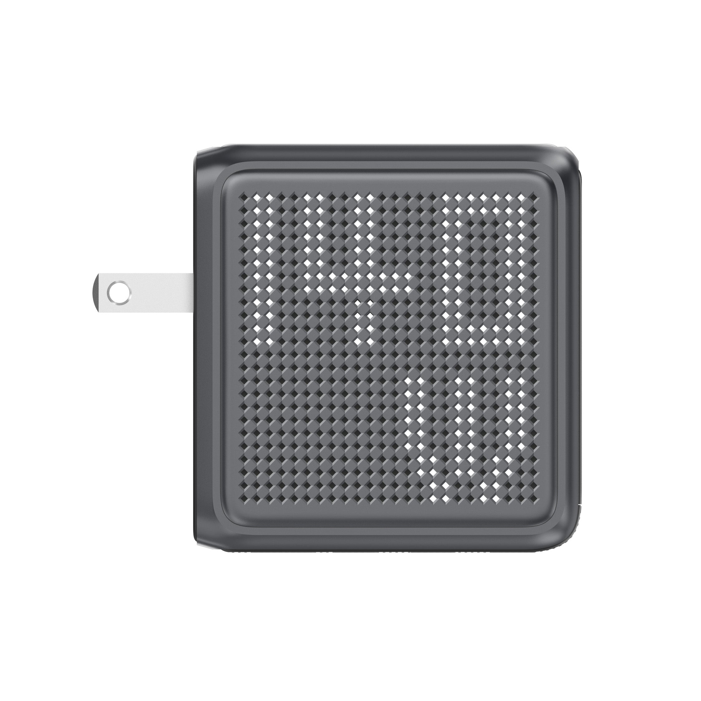 BMX GaNsta 140W Laptop World Charger | GaN Fast Charger, Pixel Display, Multi-Port USB-C Charging with Travel Adapters, for MacBook Pro/Air, Laptops, 2-in-1, Tablets, Smartphones, Headphones, Gray