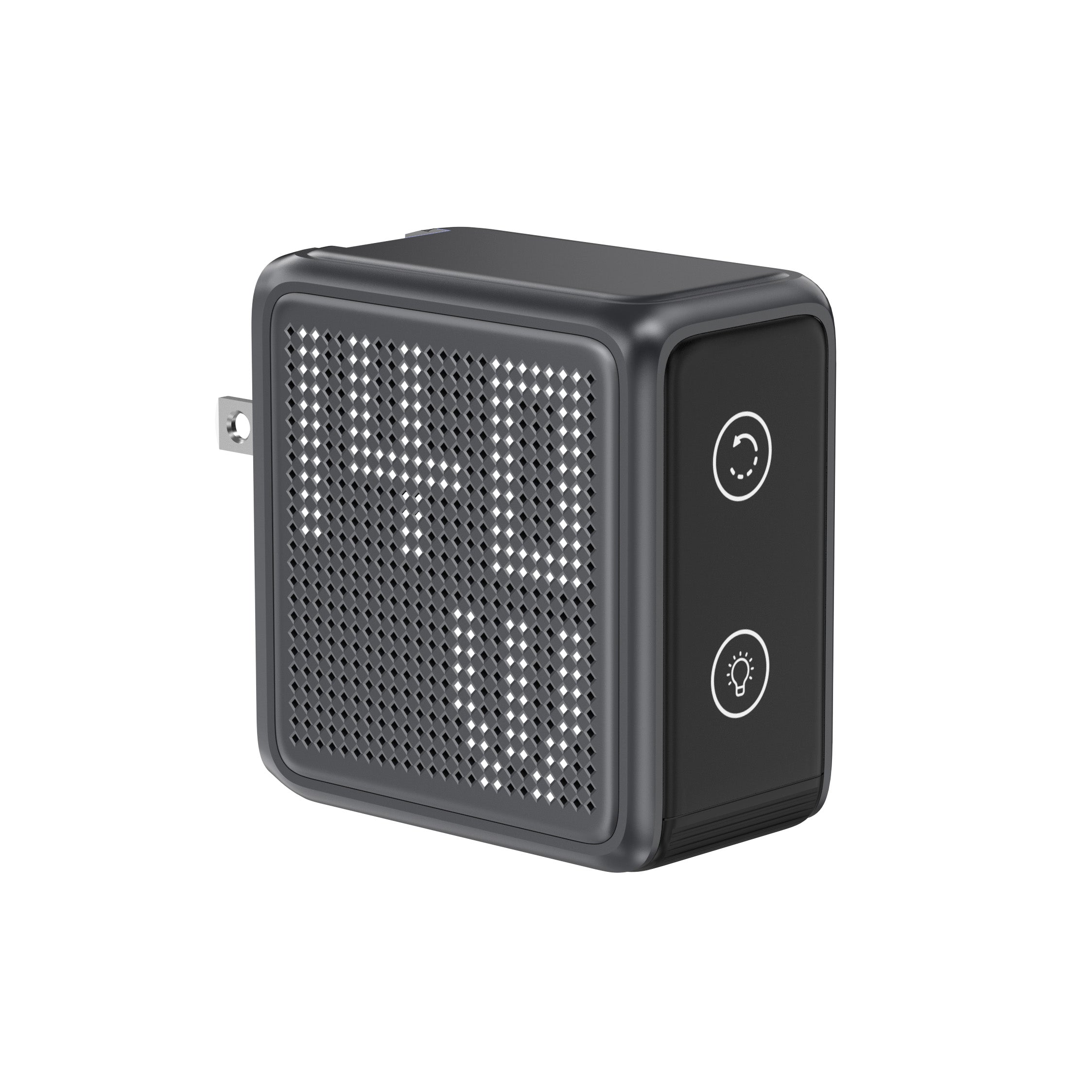 BMX GaNsta 140W Laptop World Charger | GaN Fast Charger, Pixel Display, Multi-Port USB-C Charging with Travel Adapters, for MacBook Pro/Air, Laptops, 2-in-1, Tablets, Smartphones, Headphones, Gray