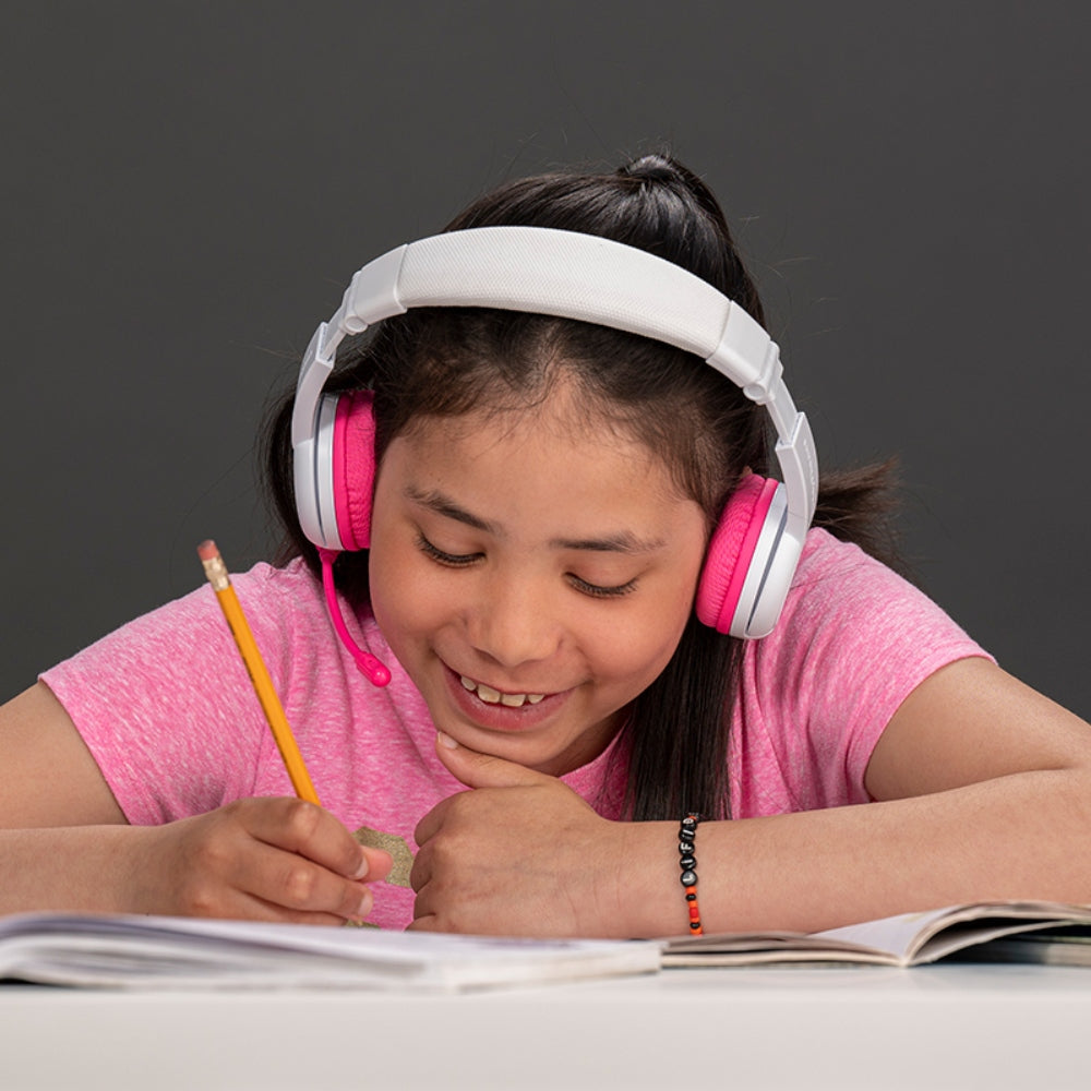BUDDYPHONES School Plus Wireless Headphone - Pink