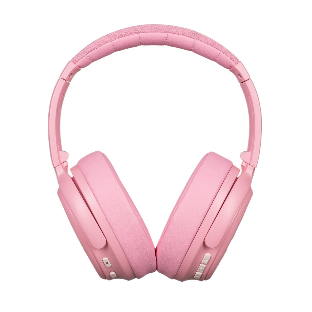 BUDDYPHONES ComosFun Active Noise Cancellation Wireless Bluetooth Headphone for Kid - Pink