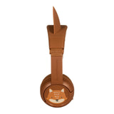 BUDDYPHONES PlayEars+ Bluetooth Wireless Headset - Superb Sound & Playful Animal Ears Design - Fox - Orange