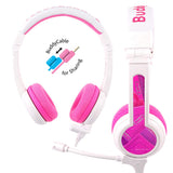 BUDDYPHONES School Plus Headphones - Pink