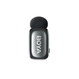 BOYA mini 2 Wireless Microphone for iPhone & Android, AI Noise Cancellation, App Control, Safety Track, 30H Battery Life with Charging Case, Lapel Microphone Wireless for Video Recording Podcast Vlog