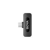 BOYA V30 Wireless Lavalier Microphone for iPhone/Android/PC/Laptop with USB-C Port, 36H Battery Life with Charging Case, Noise Canceling Clip on Lapel Microphone Wireless Mini Mic for Video Recording