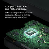 Belkin Connect 100W USB-C Core GaN Power Adapter, Fast-Charging Adapter w/ Universal USB-C Compatibility, 100W Power Delivery, 8ft Power Cable for Gaming, MacBook Pro, PC Laptops, Chromebook - Black