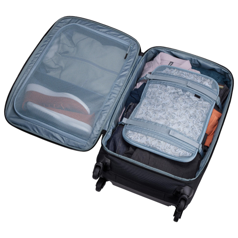 Thule Subterra 2 Check-In Suitcase Spinner 68cm| Versatile Stylish Travel Luggage with Organized Packing Space, Black