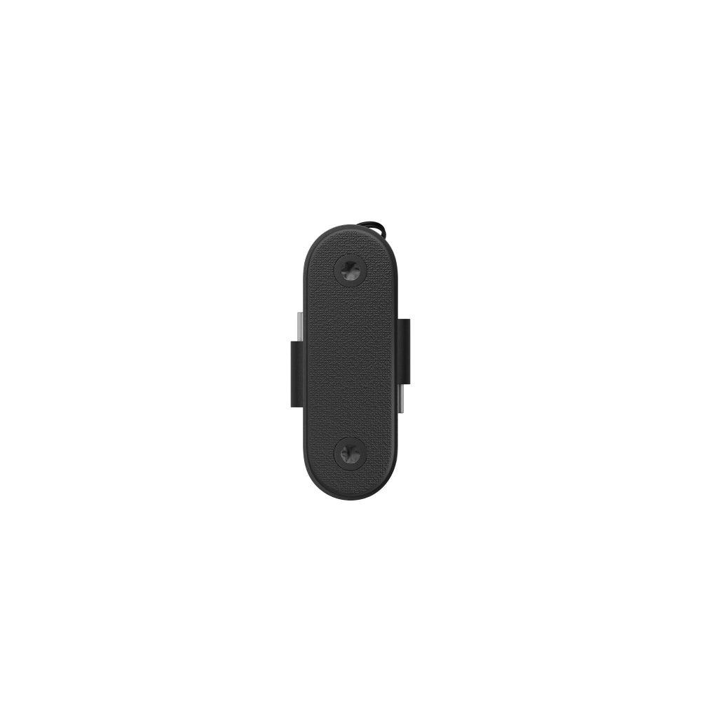 Native Union Pocket USB-C to USB-C Cable| 6.5in/17cm Portable USB-C Charging Cable and Keychain, Versatile Heavy Duty Design, w/ Cable Management, Eco-Friendly Recycled Material - Black