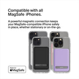 BELKIN BoostCharge Magnetic Wireless Power Bank 5K mAh MagSafe Compatible with Kick Stand - Black