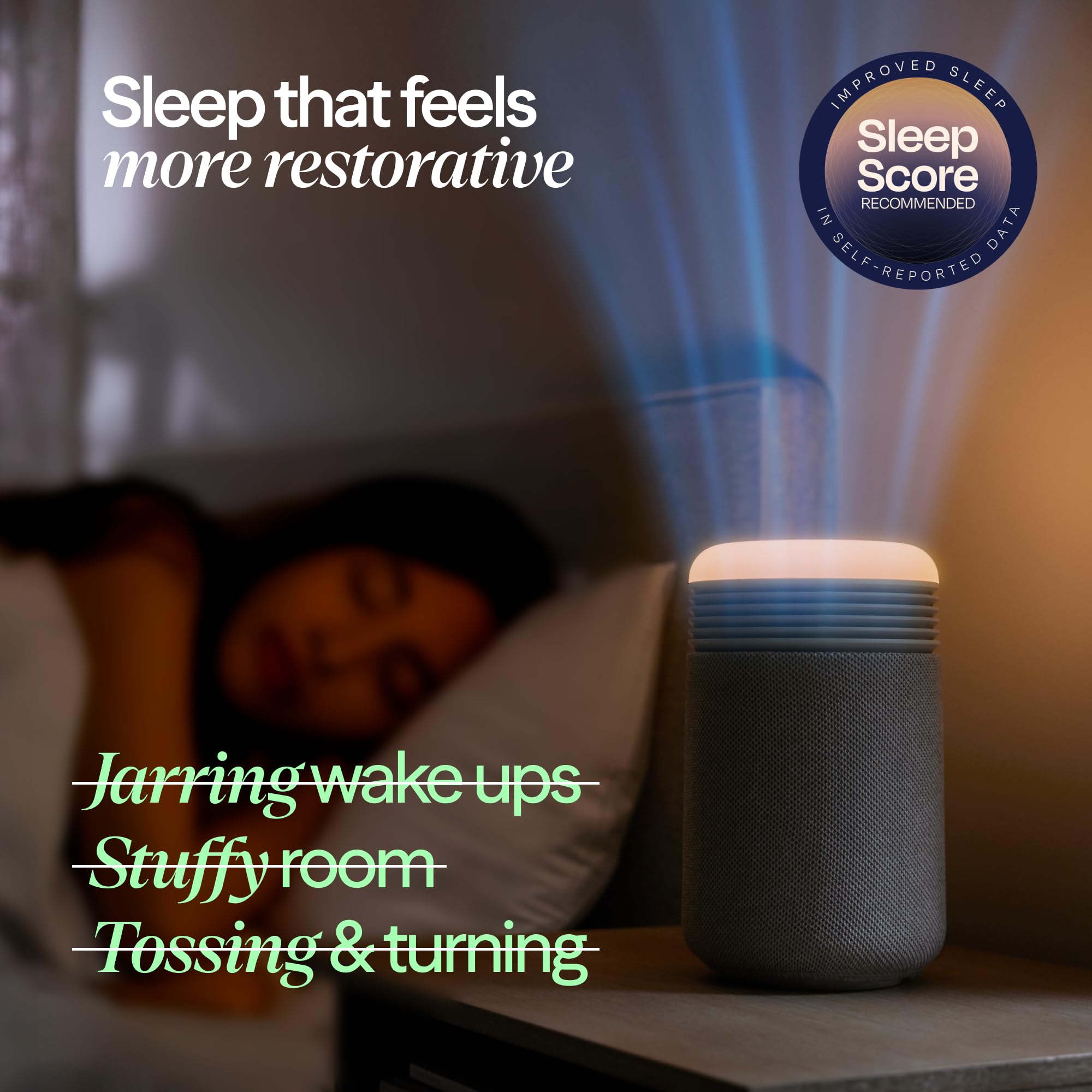 BLUEAIR Air Purifier Mini Restful - Blue