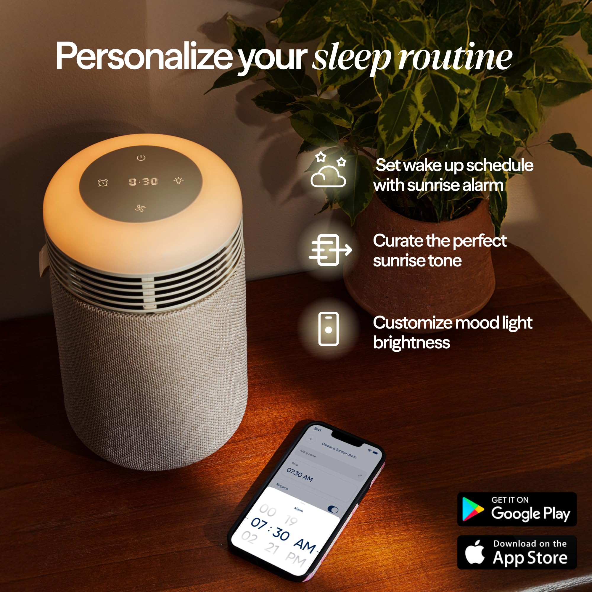 BLUEAIR Air Purifier Mini Restful - Blue