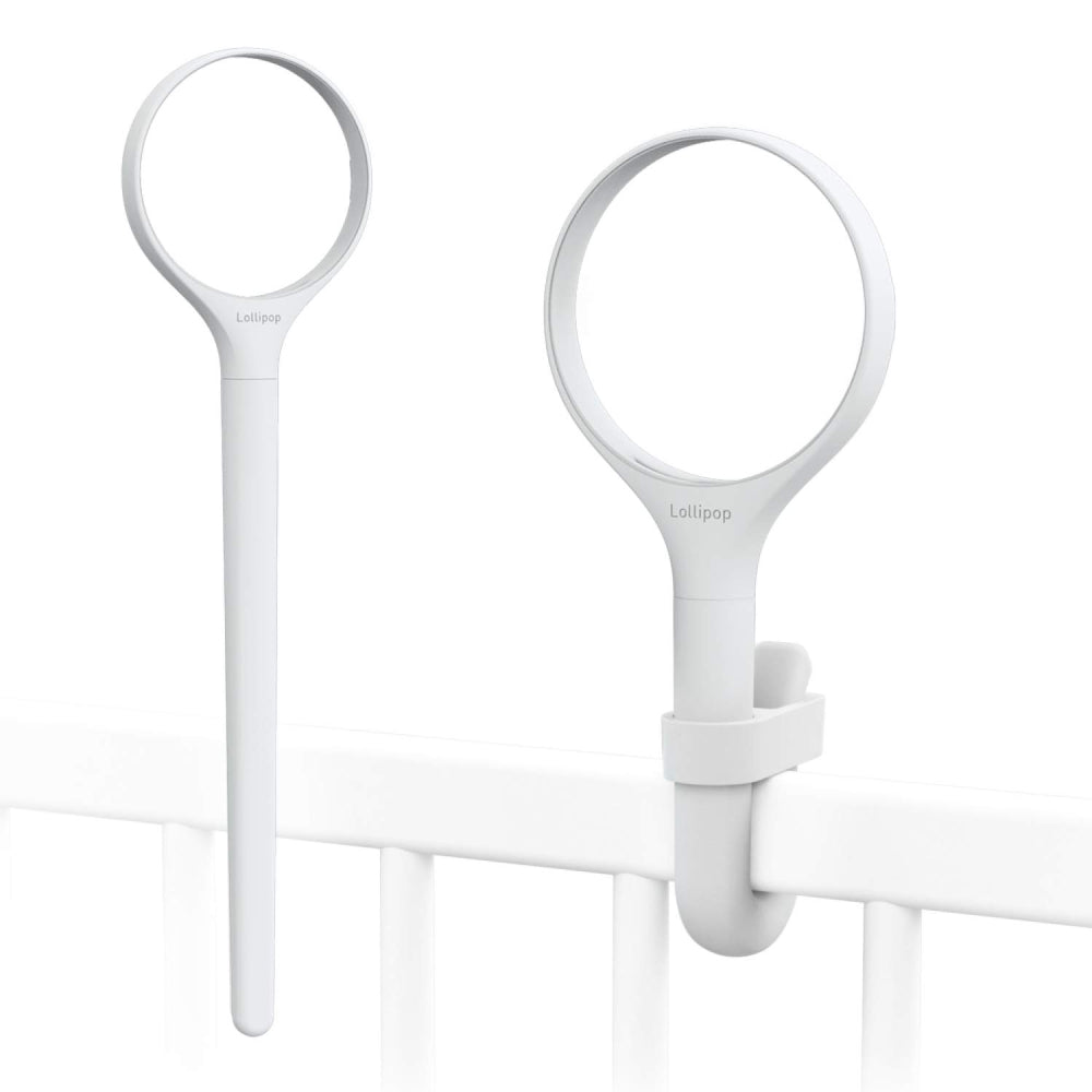 جهاز مراقبة الأطفال بالفيديو عالي الدقة بتقنية الواي فاي من لوليبوب - مجموعة ملحقات خارجية قابلة للتبديل 20 سم - رمادي