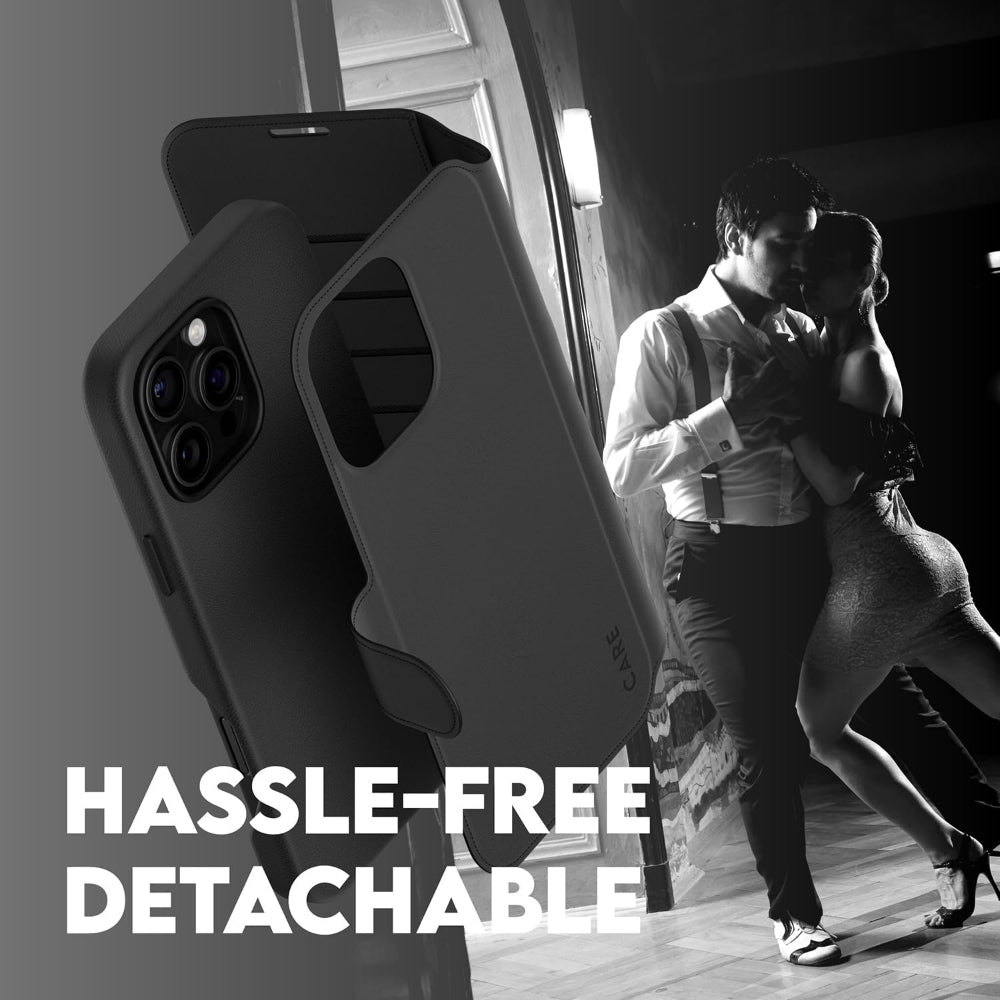 PANZERGLASS Care iPhone 16 Pro Two-In-One Wallet Case Feature Tango