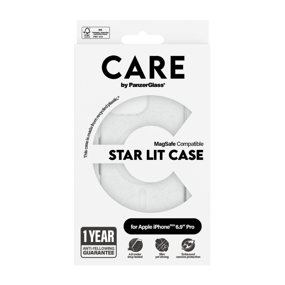 PANZERGLASS Care iPhone 16 Pro Max Magsafe Case Flagship Starlit