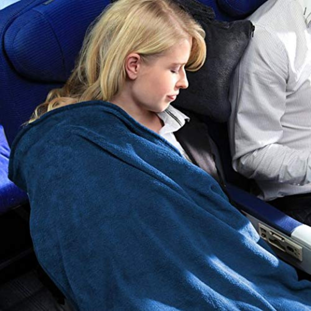 CABEAU Fold 'n Go Blanket - Royal Blue
