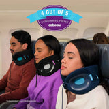 Cabeau Evolution X| First Customizable Neck Pillow, Adjustable Height & Neck Fit for Ultra Comfort, Supports Spine Alignment, w/ Air Vent for Cooling Effect, 14+ Years Old - Black/White
