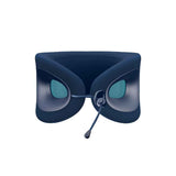 Cabeau Evolution X| First Customizable Neck Pillow, Adjustable Height & Neck Fit for Ultra Comfort, Supports Spine Alignment, w/ Air Vent for Cooling Effect, 14+ Years Old - Dark/Light Blue