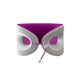 Cabeau Evolution X| First Customizable Neck Pillow, Adjustable Height & Neck Fit for Ultra Comfort, Supports Spine Alignment, w/ Air Vent for Cooling Effect, 14+ Years Old - Grey/Purple