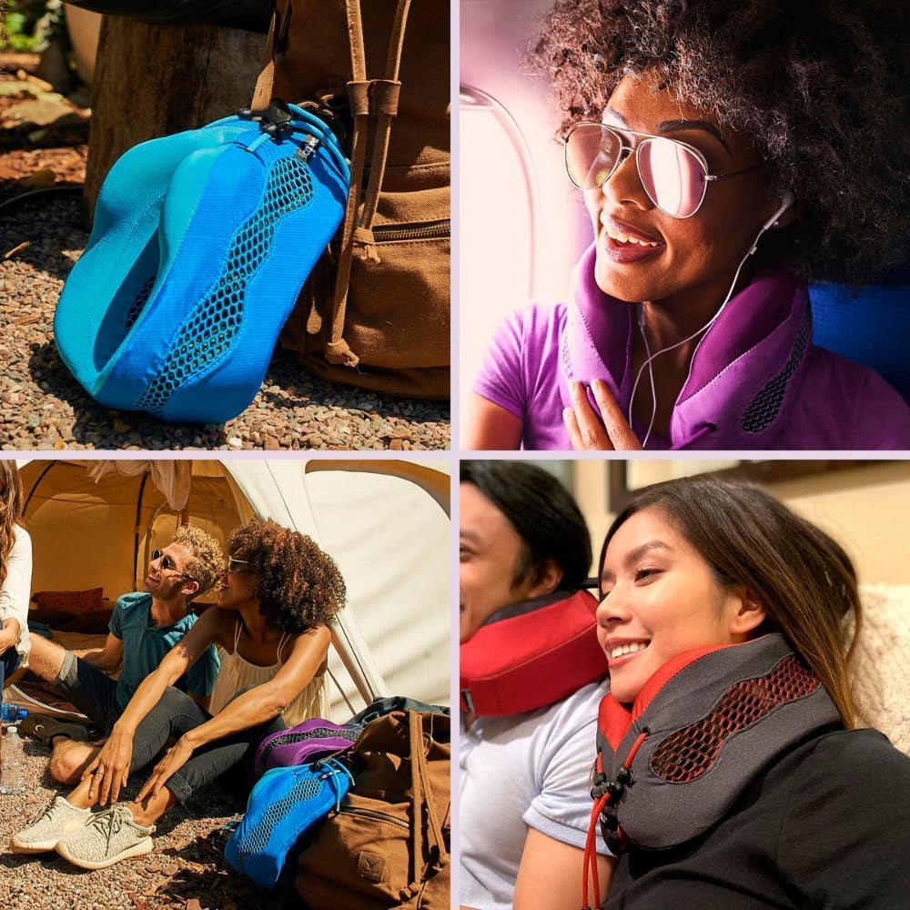 CABEAU Evolution Cool 2.0 Travel Pillow - Purple