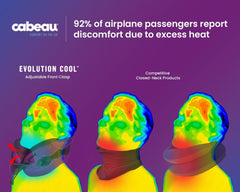 Cabeau Evolution Cool 2.0 Travel Pillow - Red - view 3