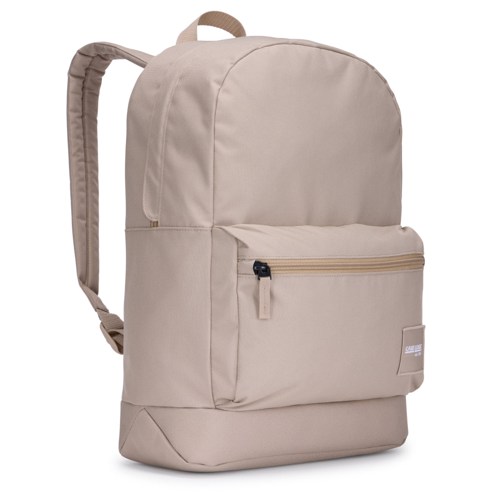 Case Logic Commence Recycled Backpack 24L| 16 Inch Laptop Backpack with Tablet Storage and Campus Pockets, For Student and Professionals, Boulder Beige