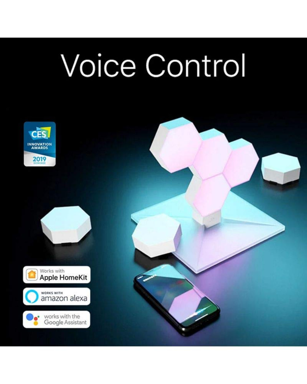 COLOLIGHT Plus WiFi Smart LED Light Kit 7 Blocks & Base